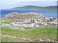 HY3826 : Broch of Gurness and Eynhallow Sound by Colin Smith