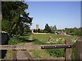 Pathway leading to Luckington Church