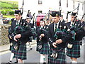 Pipe Band at Finstown Gala