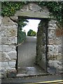 Gateway to the Churchyard from Steeple Lane