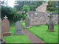 NU1019 : St Maurice Churchyard, Eglingham, Northumberland. by Gill Armory