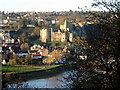 ST5394 : Chepstow Castle and the Bridge Inn by Roy Parkhouse