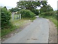 Road leading up to Windmill Farm