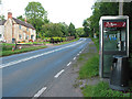 Telephone box on the road to Newent