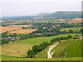 Fulking from Edburton Hill