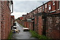 At the back of Osborne Street, Rochdale, Lancashire