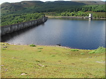 NN7165 : Errochty Dam by Chris Wimbush