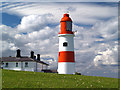 NZ4064 : Souter lighthouse. by Steve  Fareham