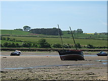 NU2410 : Aln estuary at Low water by John Taylor