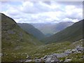 NN1052 : The col north west of Sgor na h-Ulaidh by Nigel Brown
