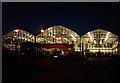 NY4159 : Houghton Hall Garden Centre by night by Rose and Trev Clough