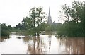 July 2007 Flood - Upton Church of St Peter and St Paul