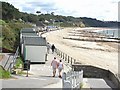 Friars Cliff Beach looking East