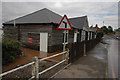 Flooded Parish Hall in Severn Stoke