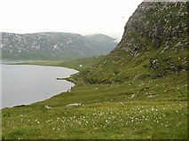 NB0013 : Loch na Cleabhaig and surrounding hills by Eileen Henderson
