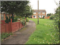 Park Lea - pathway towards Woodlands Close