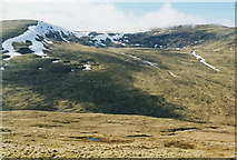 NN3541 : The col at the head of Gleann Cailliche by Nigel Brown