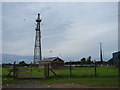 Radio Mast and Hut at Belfast International Airport