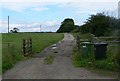 Looking towards Shangton Grange