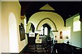 Frome Vauchurch church: interior