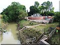 Sedgeberrow sewage treatment works, after the flood