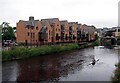 Apartment Block alongside the River Wear