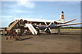 J1977 : BEA Viscount airliner at Nutts Corner Airport by P Flannagan