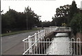 Brook flowing alongside Station Road