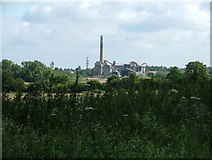 SP7500 : Chinnor cement works from the Ridgeway Path by Peter Jemmett