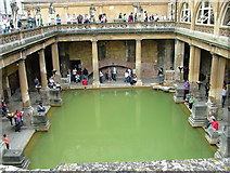 ST7564 : Roman baths, Bath by Peter Jemmett