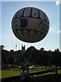 SZ0891 : Bournemouth: the balloon hides the sun by Chris Downer