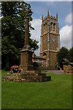 SP3139 : Lower Brailes Church and War Memorial by Philip Halling
