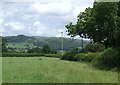 Farmland and Hillside, near Pontrhydfendigaid, Ceredigion