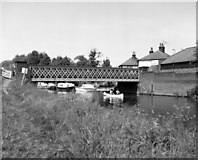 SU9946 : Broadford Bridge, River Wey, Surrey by Dr Neil Clifton