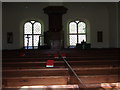 NH4591 : Inside Croick Church by Jude Dobson