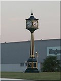 TQ8087 : Victoria House Corner Clock Tower by Paul Collins