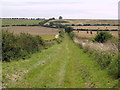 Wold Lane taken from the A64(T)