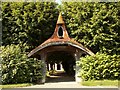 The lych gate to Kelsale parish church