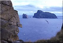 NA1505 : Boreray, from the Gap by M J Richardson
