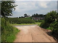 Lanes off A51 near Hill Chorlton