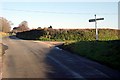 Road Junction between Milton Combe and Crapstone