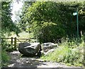 Footpath near Cliffe Hill Quarry