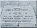 Clyde Arc plaque