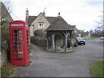 ST8673 : Biddestone Village Wellhouse by Ben Croft