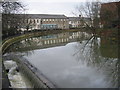 The Old Nestles Buildings and Fish Ladder