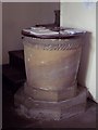 All Saints Church, Nether Silton - Font