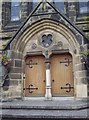 Door to Stokesley Methodist Church