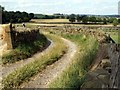 Barnby Green Farm Track to the A635 road