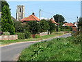 Approach from Sloley Road