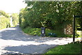 Footpath at West Stowford farm